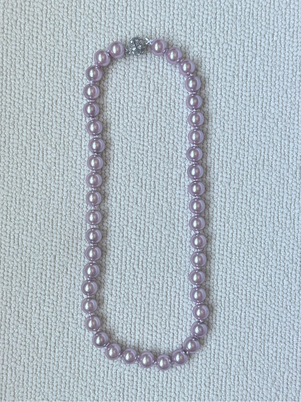 NWOT Nordstrom Faux Lavender Pearl Necklace